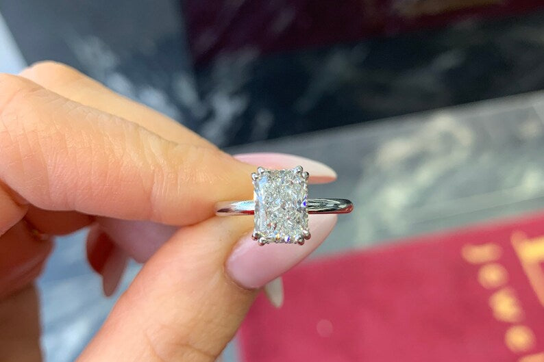 92.5 Silver Cut Diamond Unisex Ring