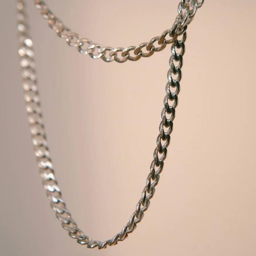 Element Air Robust - Silver Sterling Silver Chain | 5 mm | 22 | Silver Box Original - Silverboxoriginal