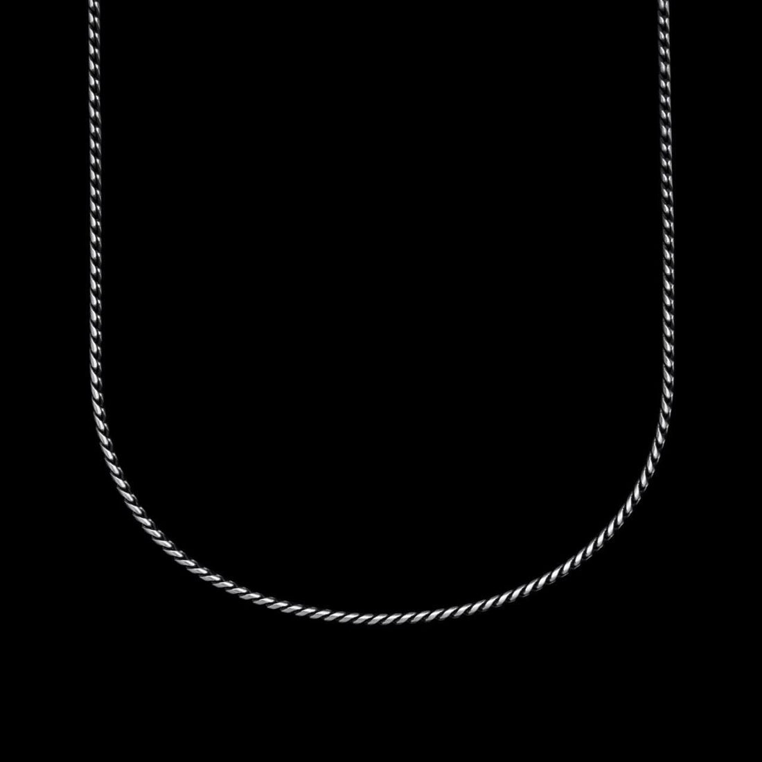 Element Air Rope - Silver Sterling Silver Chain | 2.2 mm | 19.5 | Silver Box Original - Silverboxoriginal